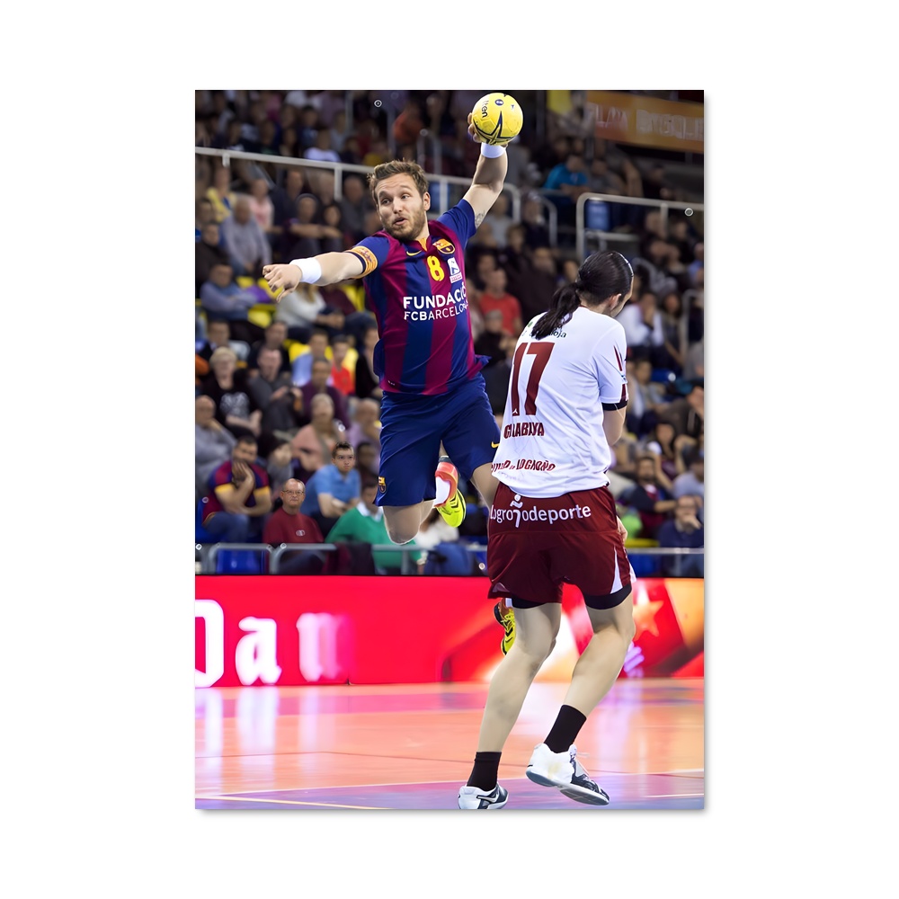 Poster Volée de Maître – affiche Handball